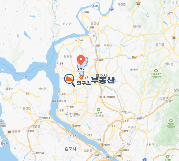 경기 파주시 검산동 #2000평 #도로변 #토목완료 #토지매매 매매 매물번호 14524 사진 3