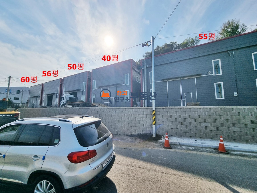 경기 고양일산동구 설문동 #116평 #60+56평 #신축 #도로인접 #2종제조 #하수직관 월세 매물번호 14786 사진 2