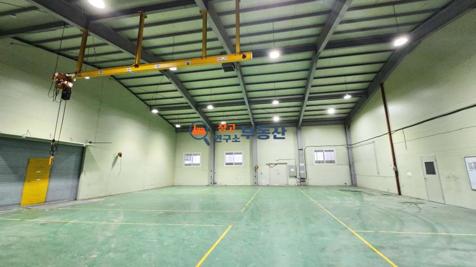 경기 파주시 문산읍 선유리 #663평#510평+153평#전기200kw#단독마당 #호이스트 1.5톤#높은층고 #40FT가능#별도사무실#매매가능 월세 매물번호 15201 사진 5