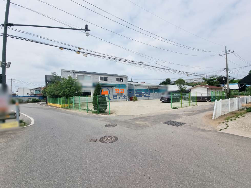 경기 파주시 조리읍 대원리 #대지266평 #연155평 #단독마당 #40FT트레일러 #하수직관 #화물E/V 매매 매물번호 16949 사진 1