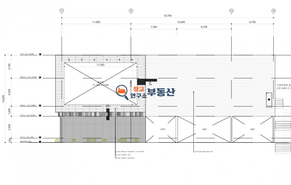경기 파주시 다율동 #모델하우스매매 #대787평 #연349평 #총2층(77+271) #층고14m #주차60대 매매 매물번호 16747 사진 5