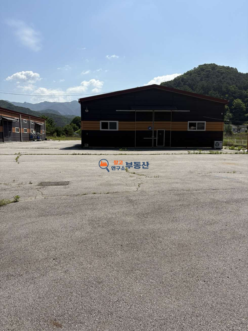 경기 포천시 영북면 문암리 #포천 공장 #40피트 #대형마당 #즉시입주 #신북IC #전기200kW 매매 매물번호 16638 사진 2