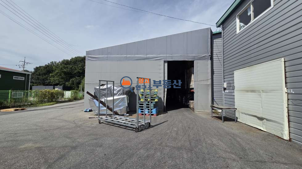 경기 파주시 오도동 #200평 #2종제조 #전기35kW #가설80평 #단독마당 #100평X2개동 #문발IC 10분 월세 매물번호 18389 사진 6