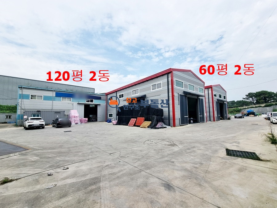 경기 파주시 월롱면 영태리 #360평 #120x2동, 60x2동#공장 #40FT트레일러 #높은층고 월세 매물번호 12827 사진 1