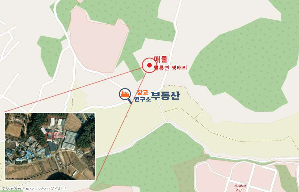 경기 파주시 월롱면 영태리 #173평 #공장 #넓은마당 #민원무 #높은층고 #40FT #즉시입주 월세 매물번호 18027 사진 2