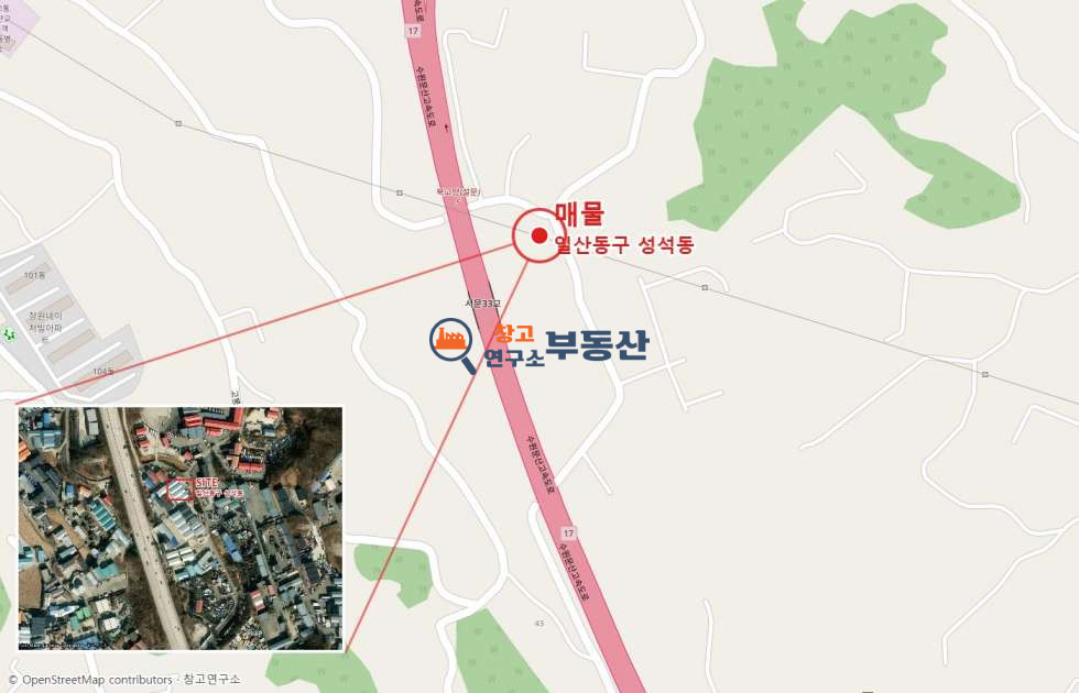 경기 고양일산동구 성석동 #60평 #창고시설 #즉시입주 #민원무 #설문IC8분 #대형차량 월세 매물번호 18084 사진 2