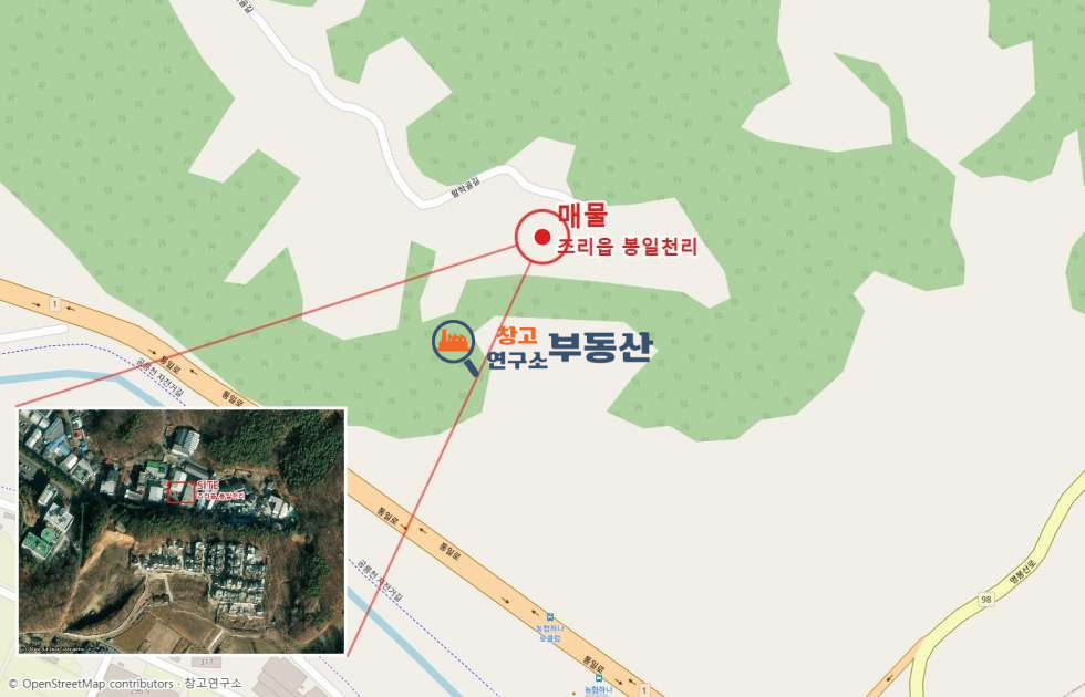경기 파주시 조리읍 봉일천리 #전용120평 #공장 #부분임대 #넓은마당 #대형차량진입 #금촌IC 10분 월세 매물번호 18133 사진 2