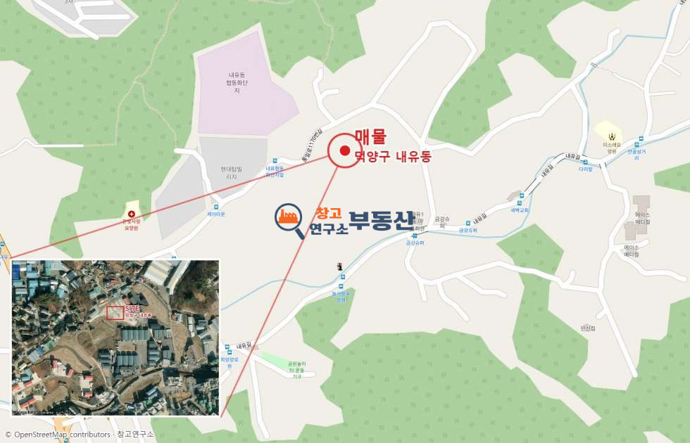 경기 고양덕양구 내유동 #300평 #공장 #60평x5 #높은층고 #분할가능 #신축 #오폐수직관 #대형마당 #40FT #즉시입주 #통일로2분 월세 매물번호 18217 사진 2