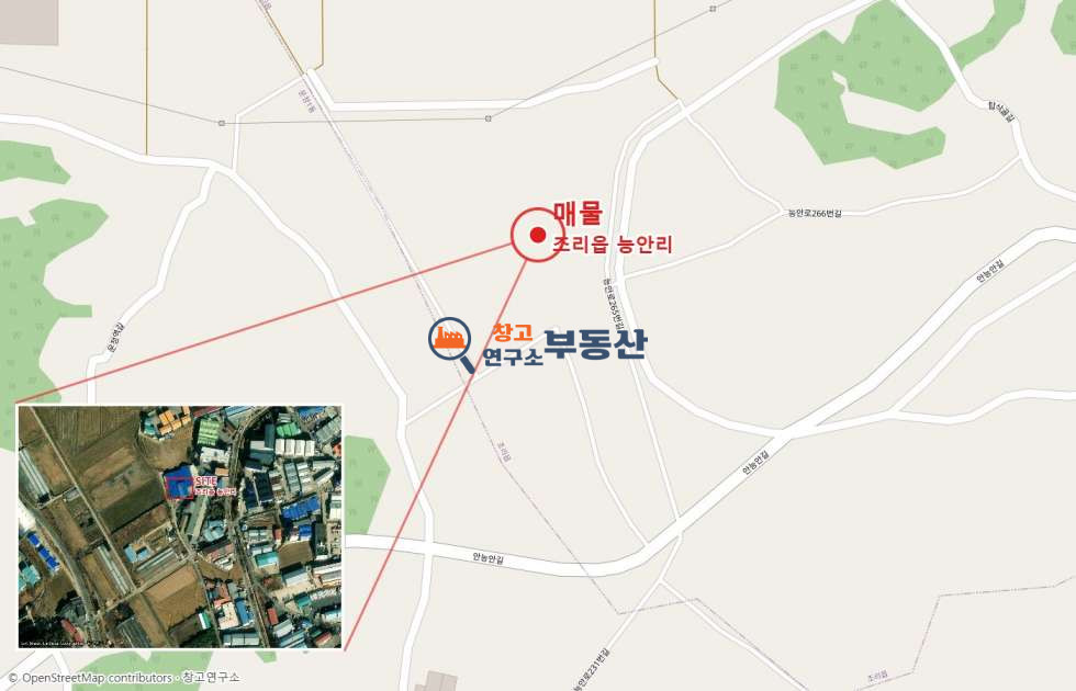 경기 파주시 조리읍 능안리 #177평 #공장 #오폐수직관 # 민원무 #넓은단독마당 #즉시입주#높은층고 월세 매물번호 18178 사진 2