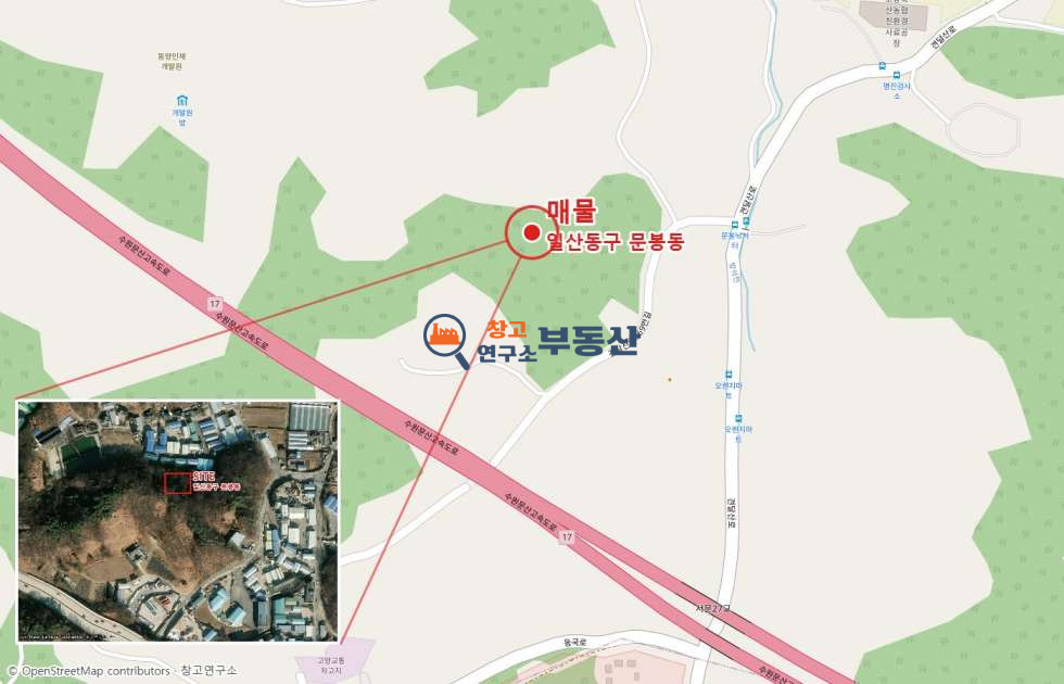 경기 고양일산동구 문봉동 #571평 #평당100 #임야 #수원문산고속도로 3분 매매 매물번호 18129 사진 2