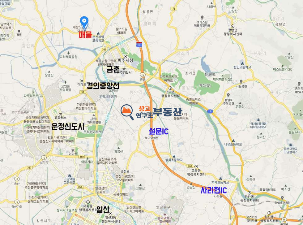 경기 파주시 야동동 #4차선 도로 인근 #창고 부지 추천 #제2외곽 IC 예정지 인근 매매 매물번호 11801 사진 2