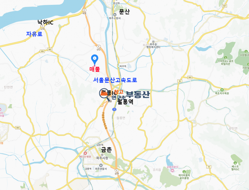 경기 파주시 월롱면 덕은리 토지 6,303평 덕은리 건축 허가 부지 매매 매매 매물번호 13863 사진 3